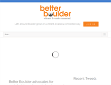 Tablet Screenshot of betterboulder.com